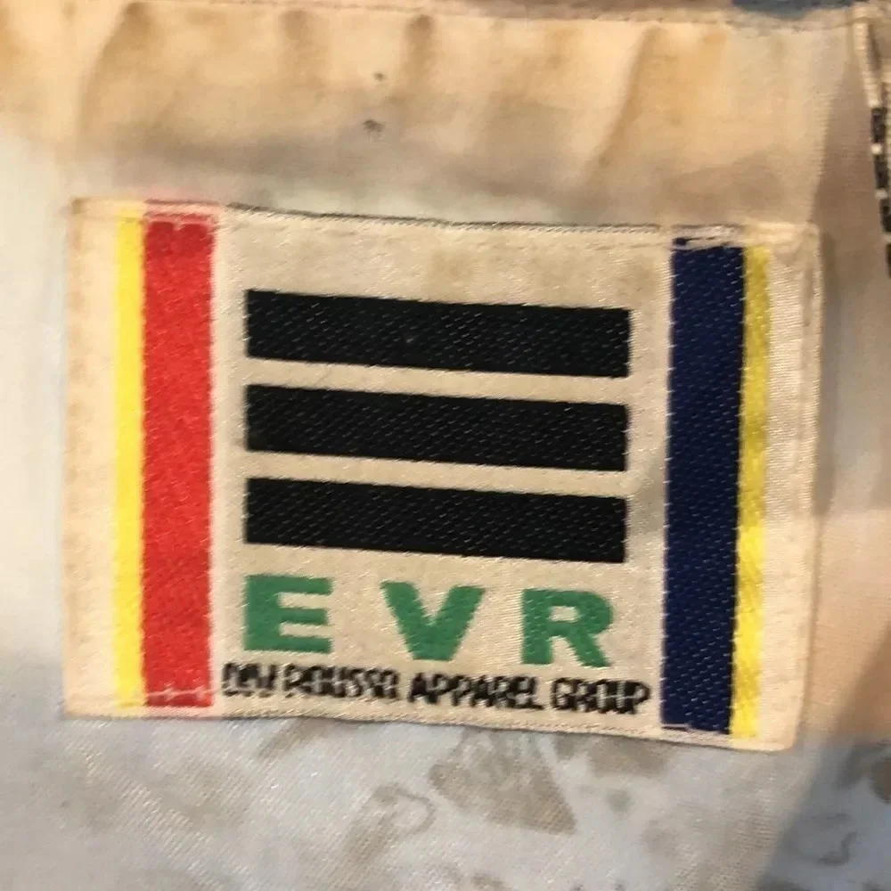Vintage EVR DIV Russo Apparel Group Silk Jacket